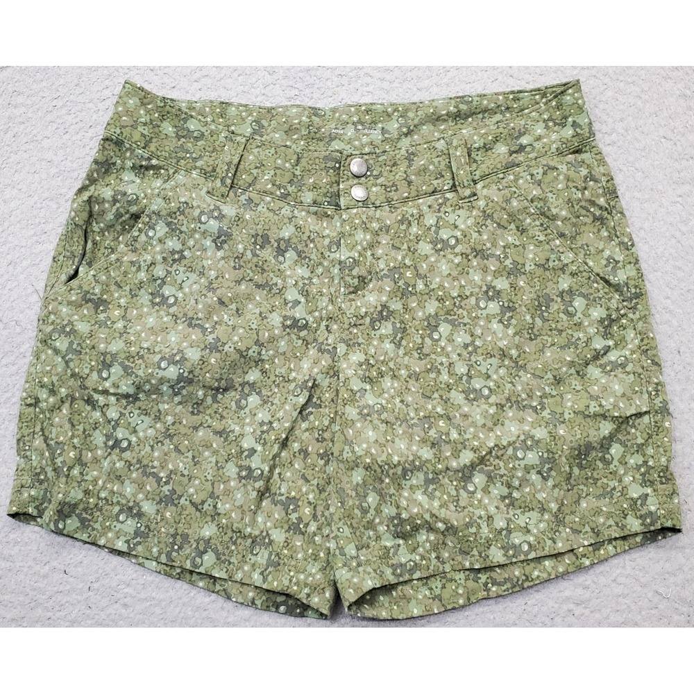 Columbia Shorts Womens 8 Multi Hiking Utility Stretch Comfort High Waisted